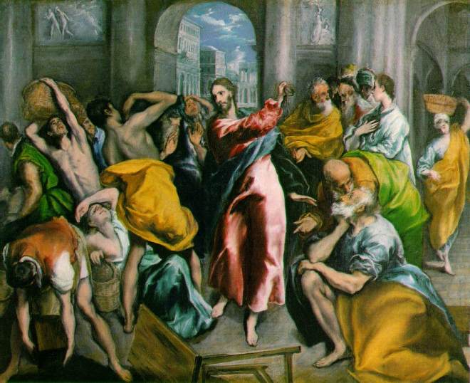 Clearly, no-one had shown El Greco how to paint properly.